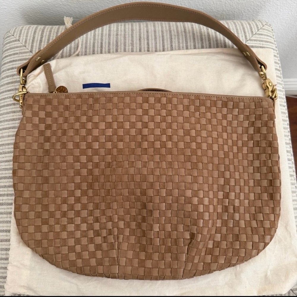 Clare V Moyen Messenger - Leather and Suede